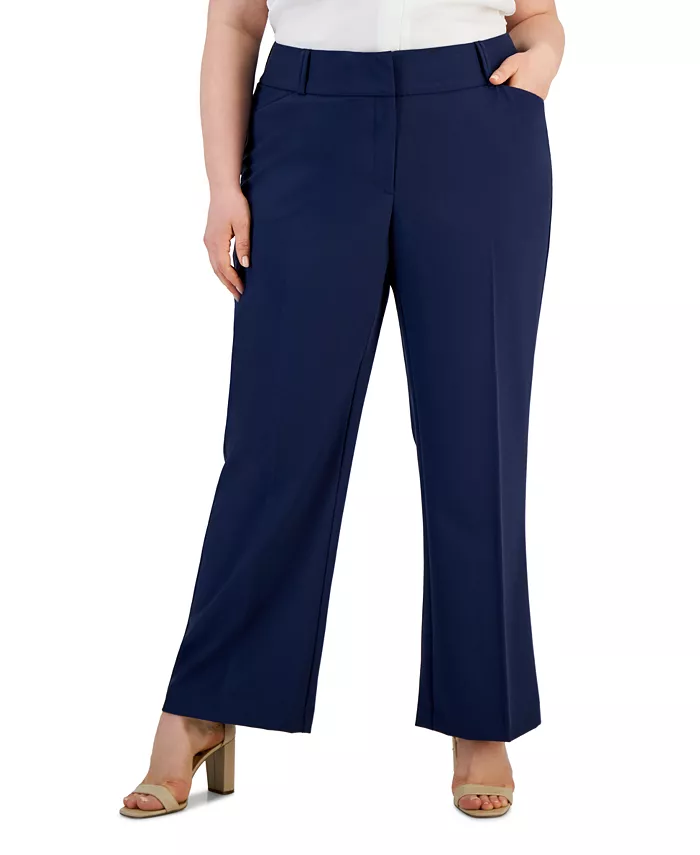 Plus and Petite Plus Size Curvy Bootcut Pants - thumbnail 5