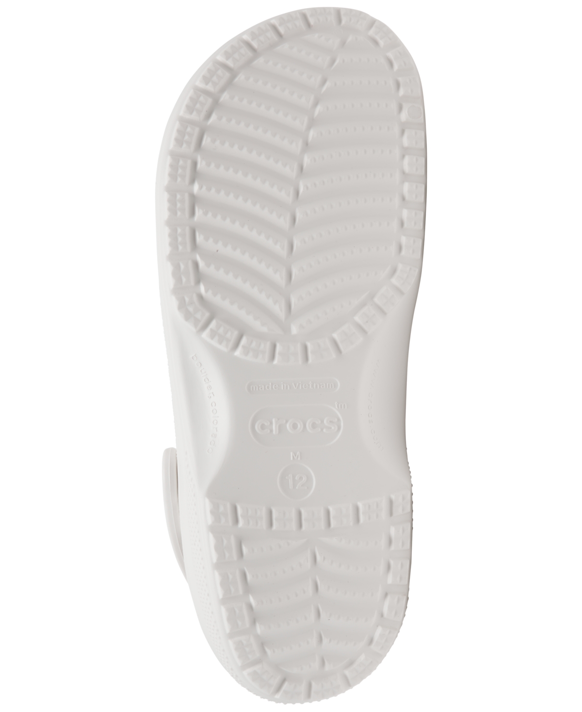 Crocs Men's And Women's Classic Clogs From Finish Line In White