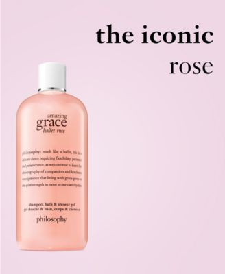 philosophy Amazing Grace Ballet Rose Shampoo, Bath & Shower Gel, 16-oz.