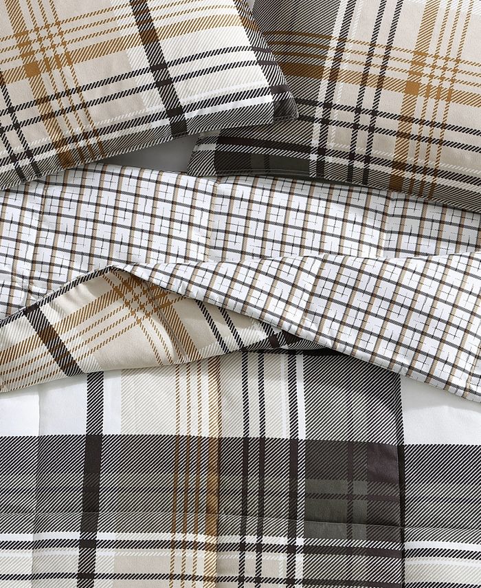 Eddie Bauer Normandy Plaid Comforter Set, Full/Queen Macy's