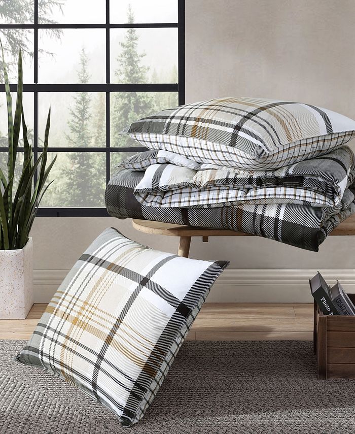 Eddie Bauer Normandy Plaid Comforter Set, King Macy's