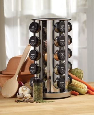 20 Jar Revolving Spice Rack
