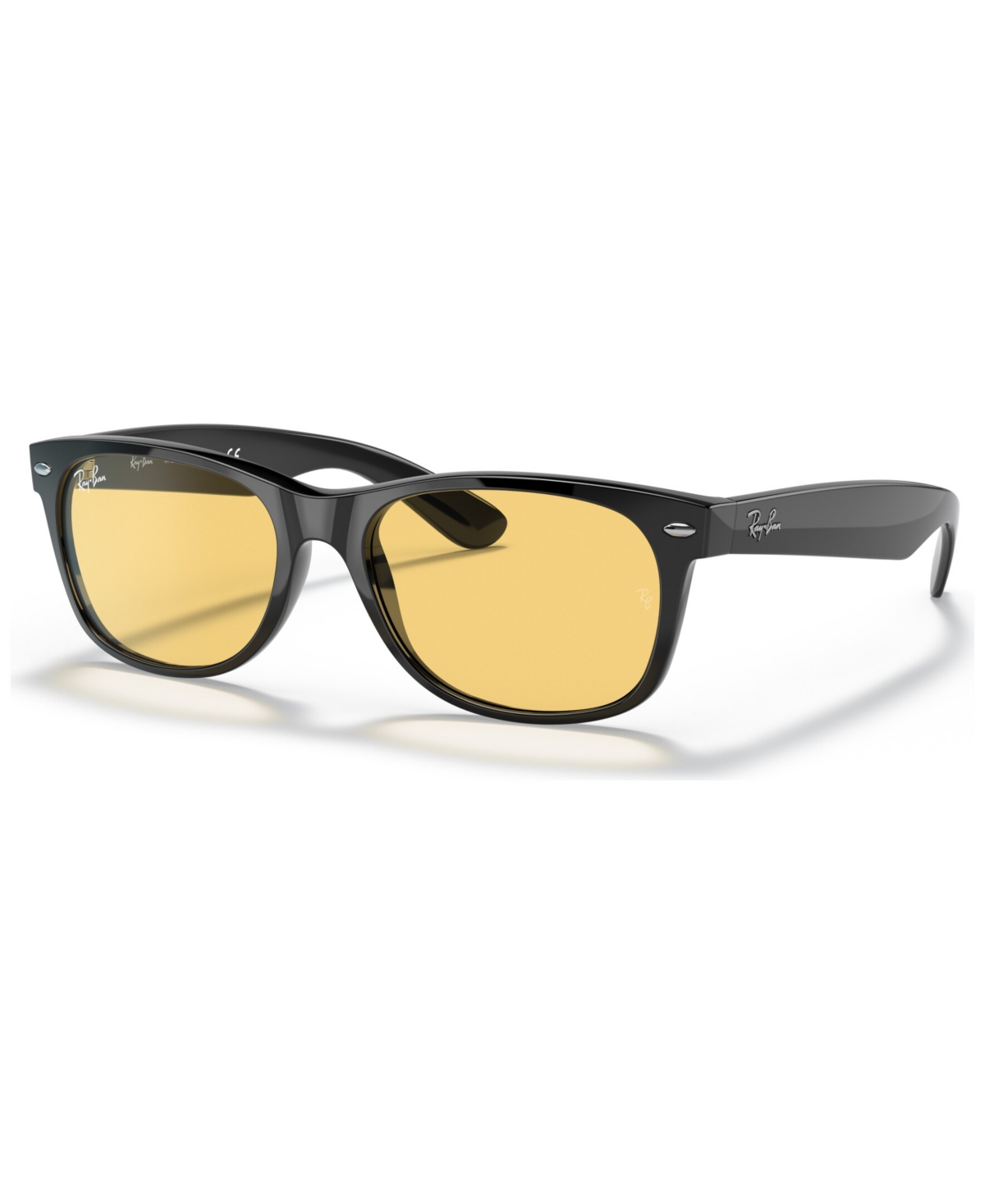 Shop Ray Ban Unisex Low Bridge Fit Sunglasses, Rb2132f 55 In Black 1