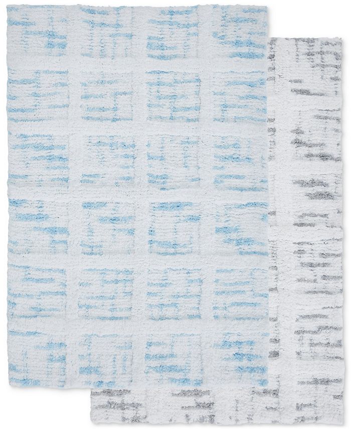 Seventh Studio Windowpane Cotton Bath Rug, 20