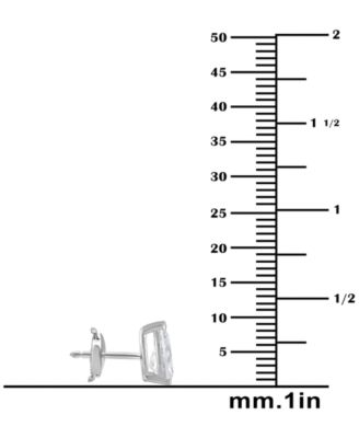 Certified Lab Grown Diamond Pear Stud Earrings (3 ct. t.w.) in 14k Gold
