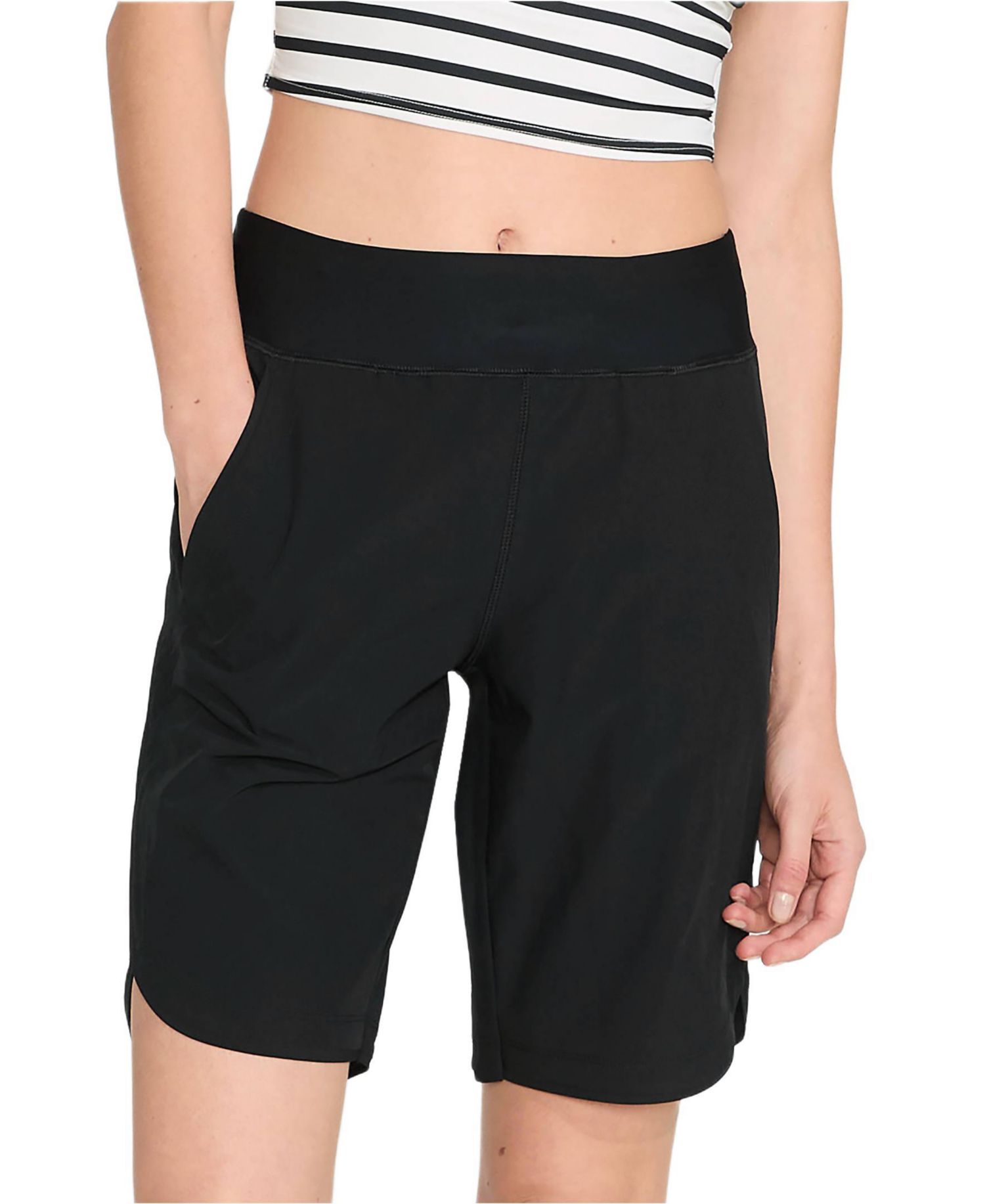 Women's Long Board Shorts with Panty
