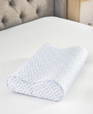 Cool Comfort Memory Foam Contour Pillow, King, Created for Macy's