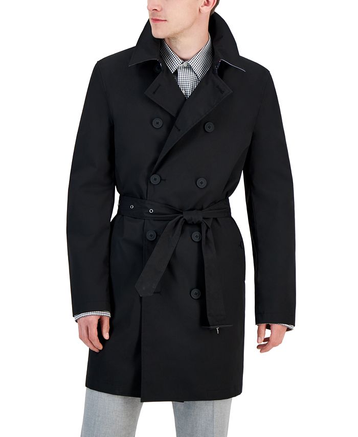 Tommy Hilfiger Men's Modern-Fit Raincoat - Macy's