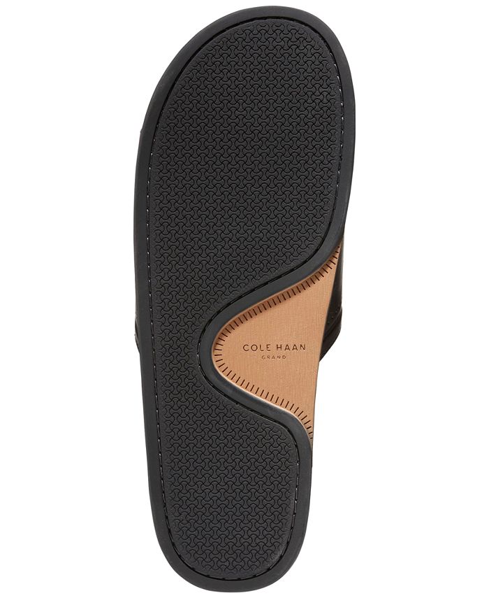 Cole Haan Men's Modern Classics Slip-On Slide Sandals - Macy's