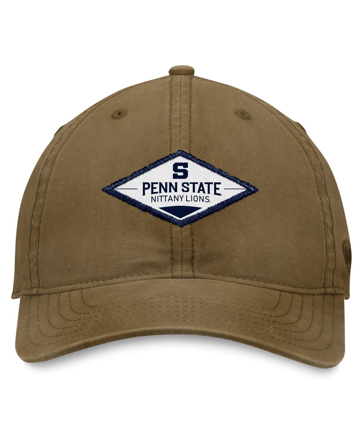 Shop Top Of The World Men's  Khaki Penn State Nittany Lions Adventure Adjustable Hat