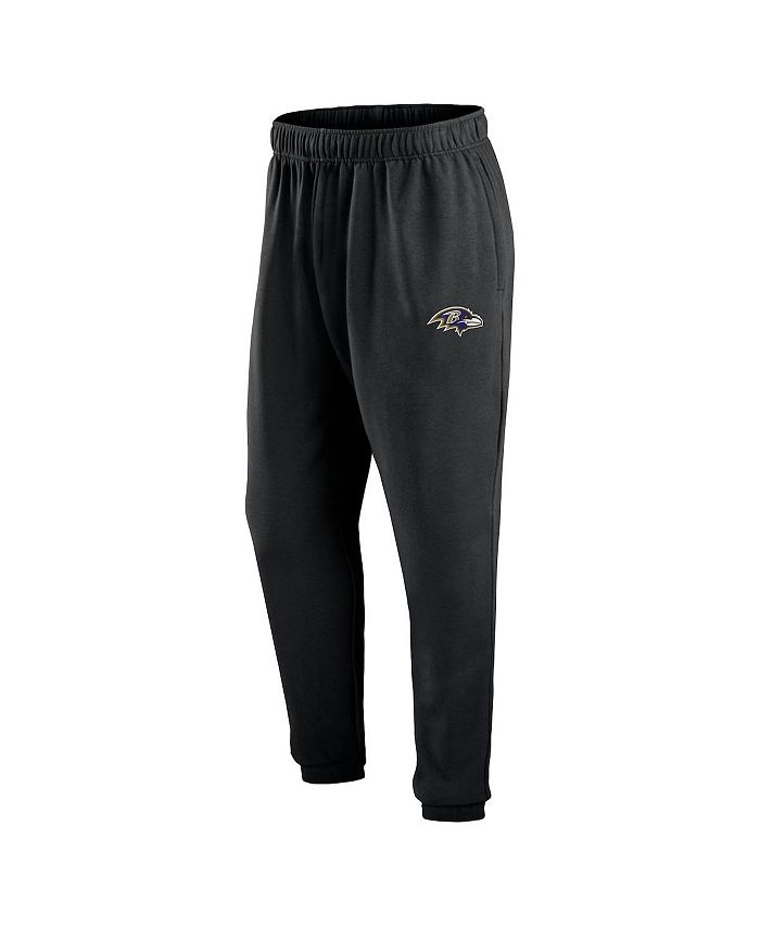 Fanatics Men's Black Baltimore Ravens From Tracking Sweatpants Macy's
