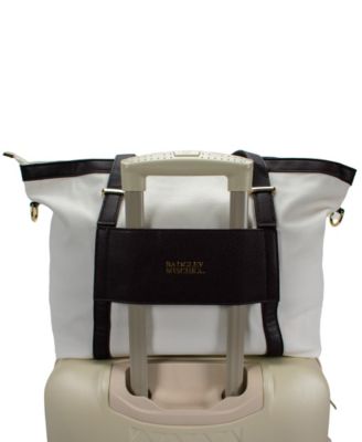 Anna XL Faux Leather Tote Weekender Travel Bag