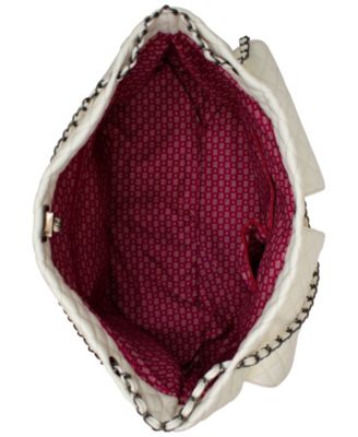 Diana XL Faux Leather Tote Weekender Travel Bag