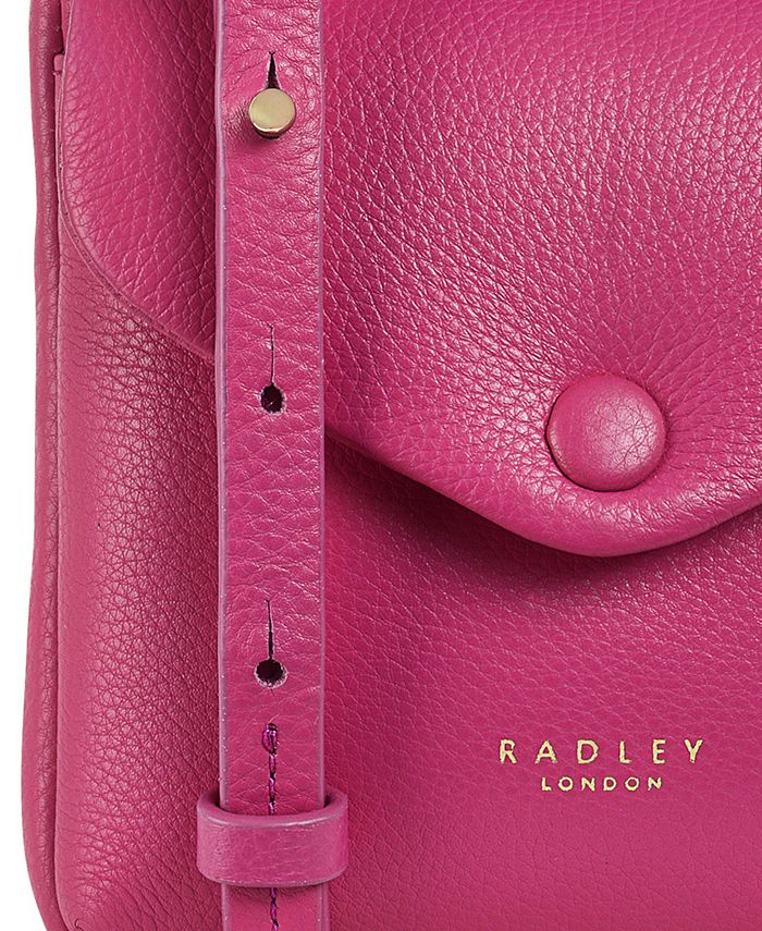 Radley Mallow Street Mini Phone Crossbody in Pink