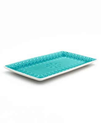 Peacock Rectangular Platter