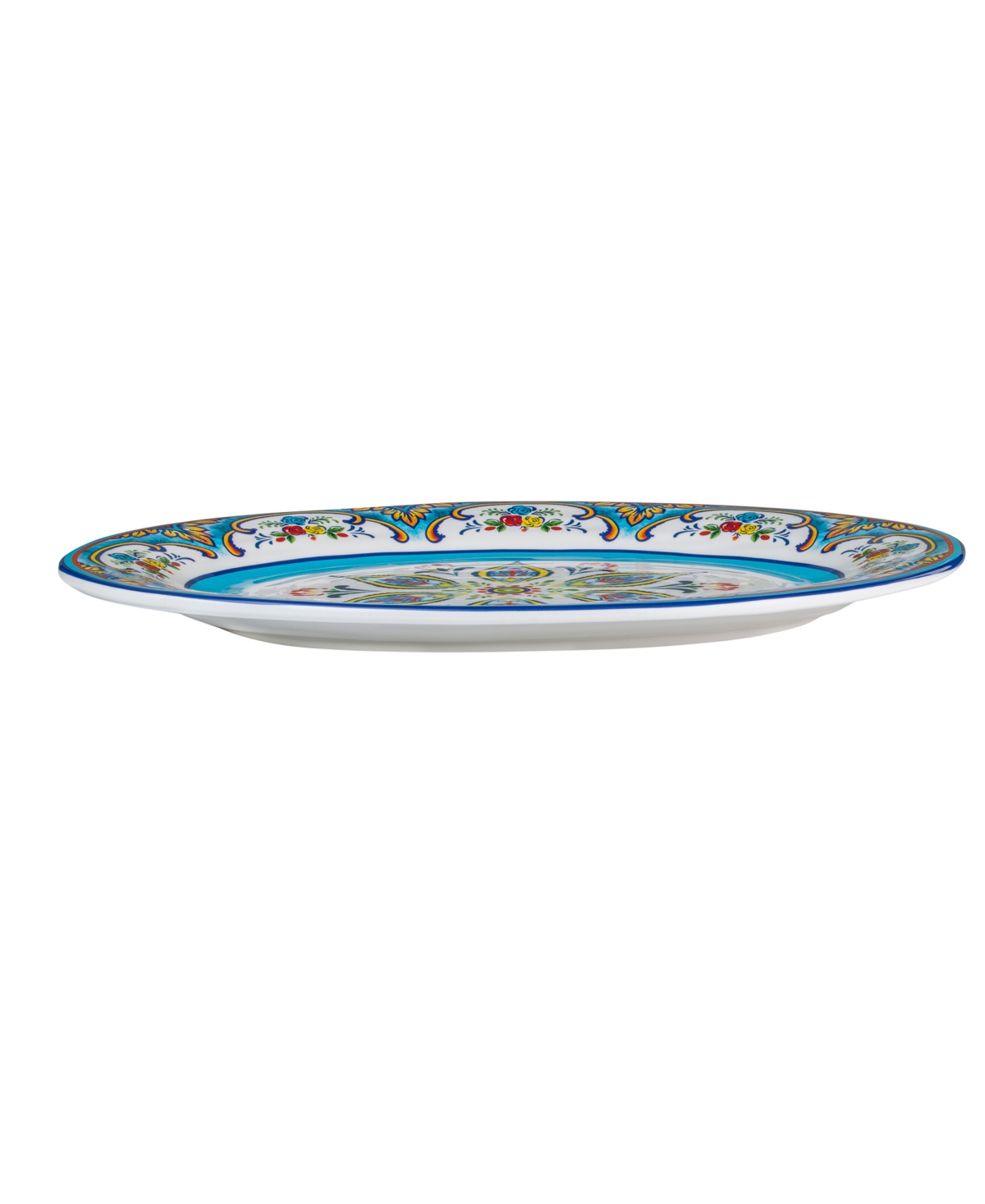 Euro Ceramica Zanzibar Oval Platter