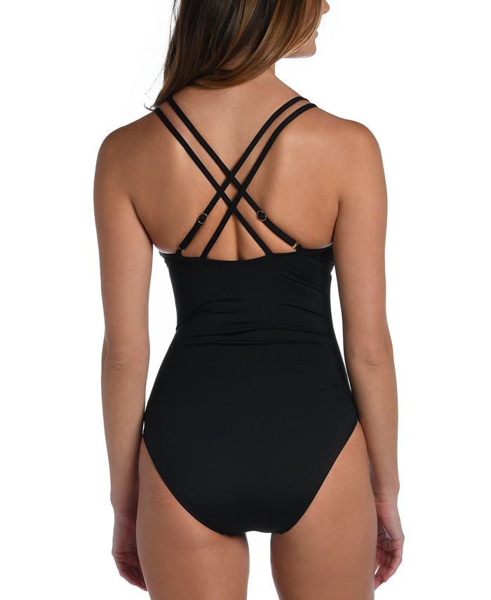 Island Goddess Lingerie One Piece - Black