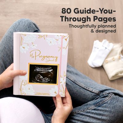 Pregnancy Journal, Pregnancy Announcements, 80 Pages Hard Cover Pregnancy Book For Mom To Be Gift
