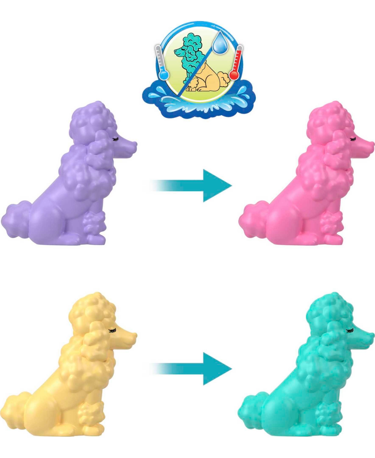Shop Polly Pocket Groom And Glam Poodle Compact In Multi-color