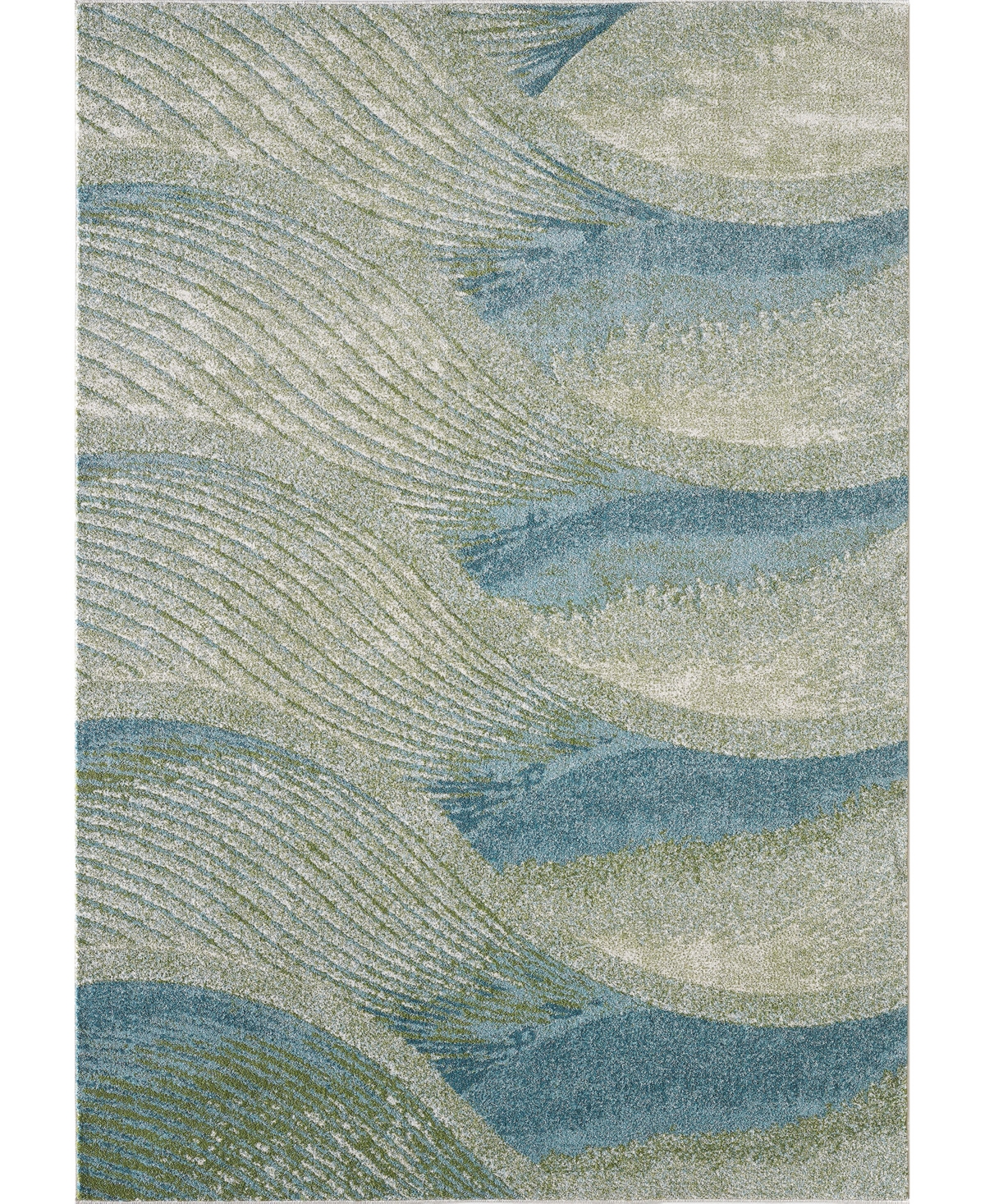 Kas Illusions 6222 7'10in x 10'10in Area Rug - Ocean
