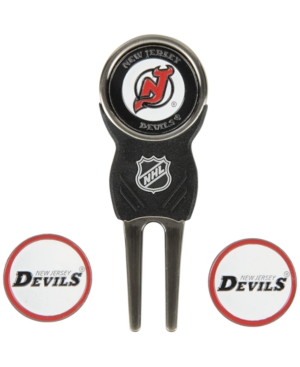UPC 637556146458 product image for Team Golf New Jersey Devils Divot Tool and Markers Set | upcitemdb.com