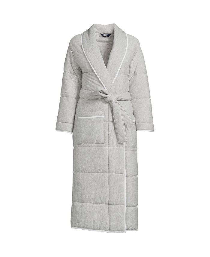Lands' End Women's Quilted Robe Macy's