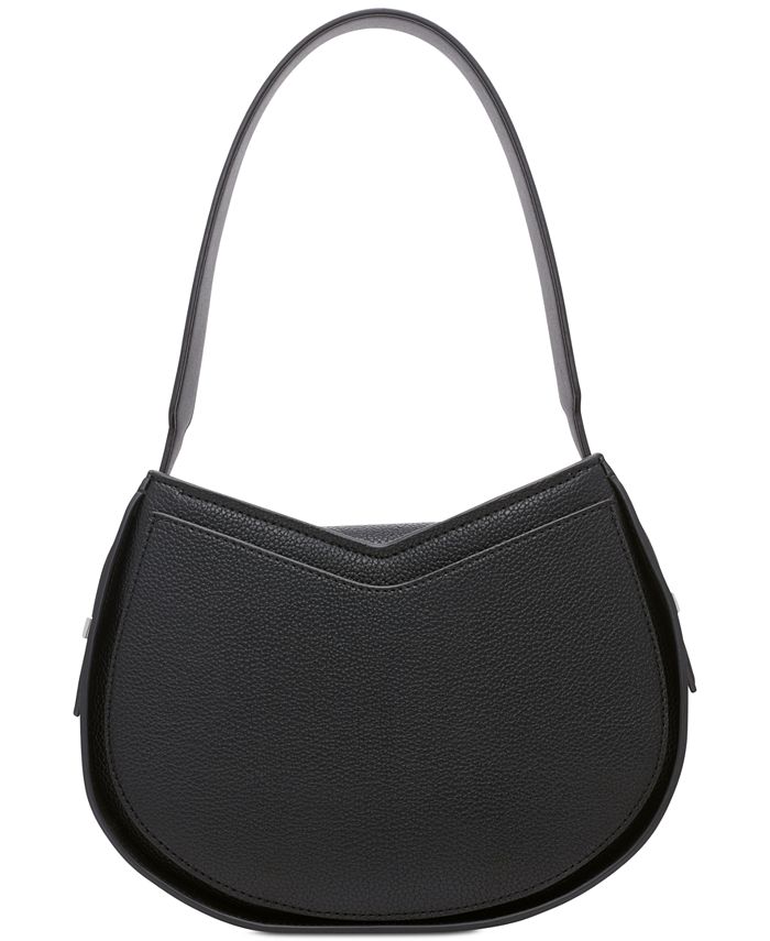 Calvin Klein All Day Small Round Shoulder Bag in Black