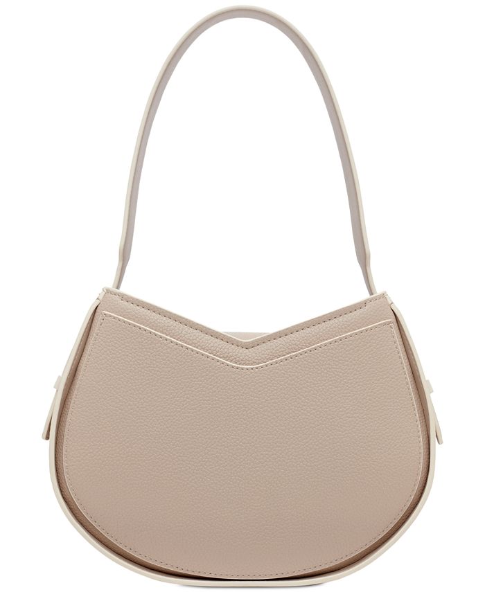 Celine Pre-owned Women's Faux Leather Shoulder Bag - Beige - One Size