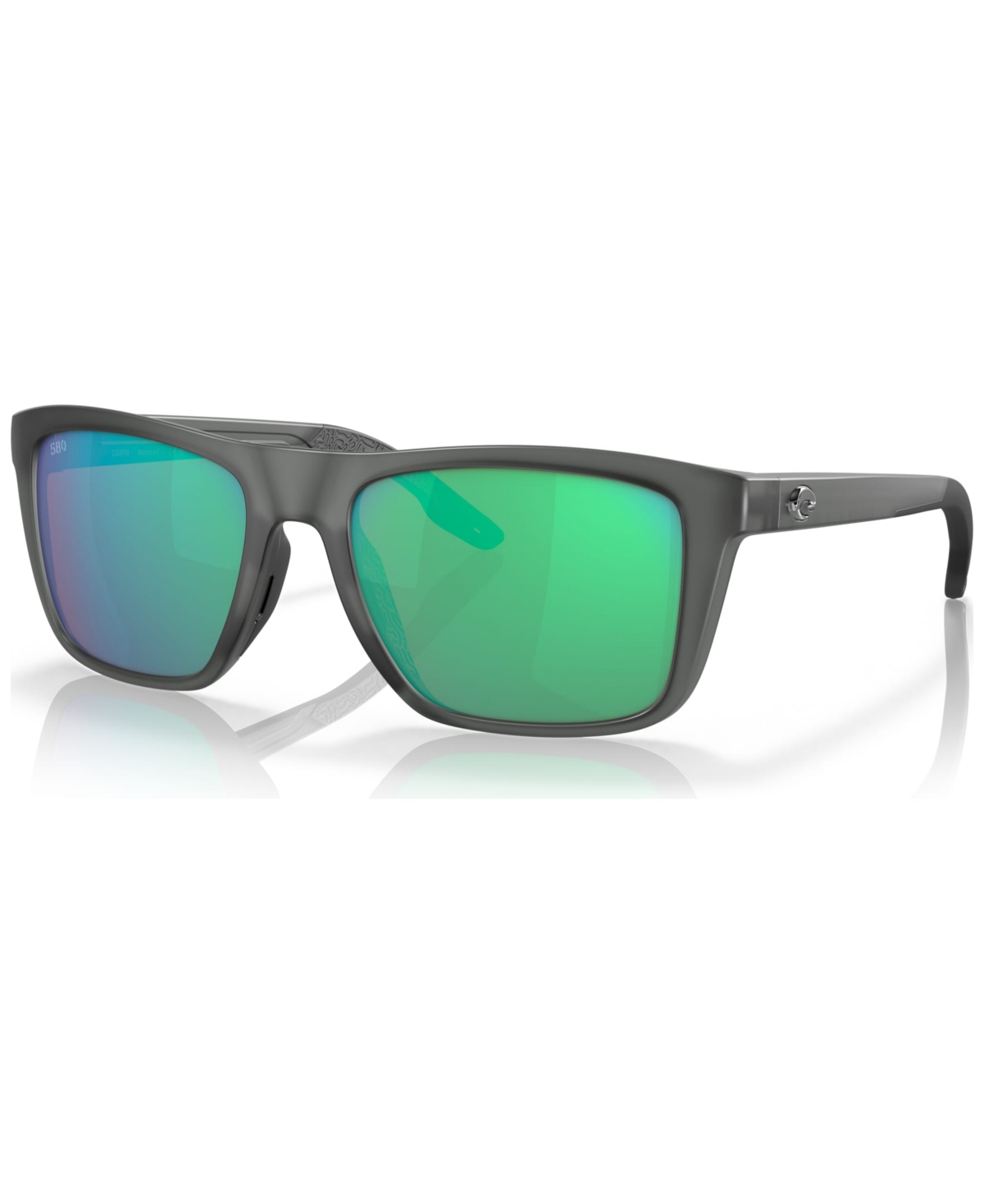 Costa Del Mar Men's Polarized Sunglasses, Mainsail In Gray Crystal