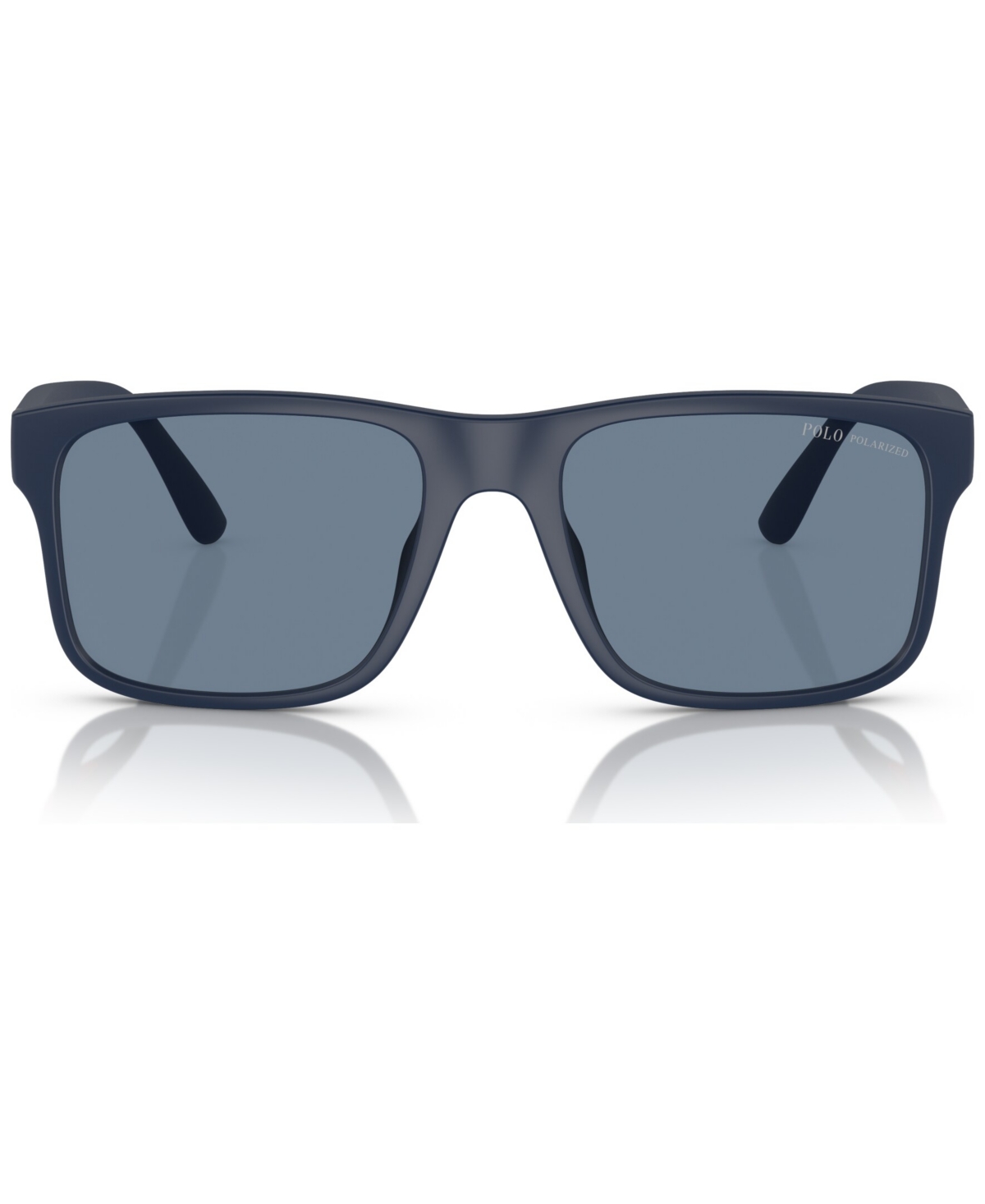 Polo Ralph Lauren Men's Polarized Sunglasses, Ph4195u In Matte New Port Navy