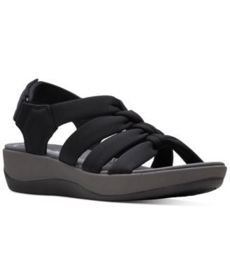 Clarks - Women's Cloudsteppers Arla Fern Strappy Slingback Sandals