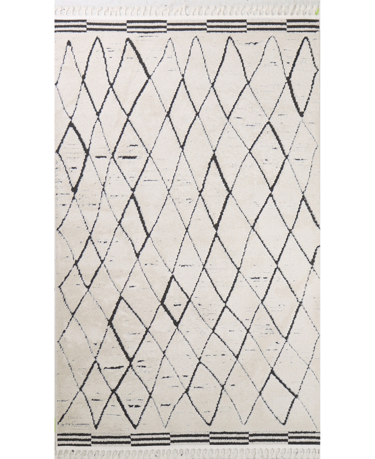 Bb Rugs Wainscott WST203 8'7in x 11'6in Area Rug - Ivory