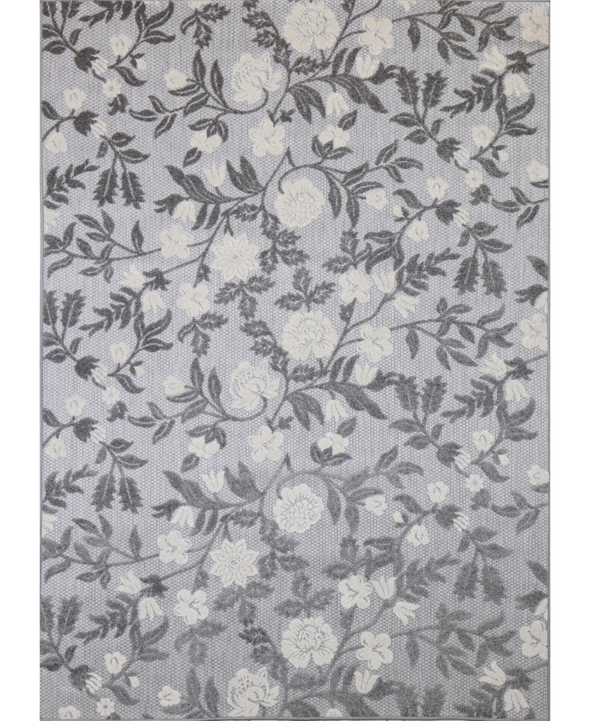 Bb Rugs Closeout!  Gallery Outdoor Gly112 3'6" X 5'6" Area Rug In Gray