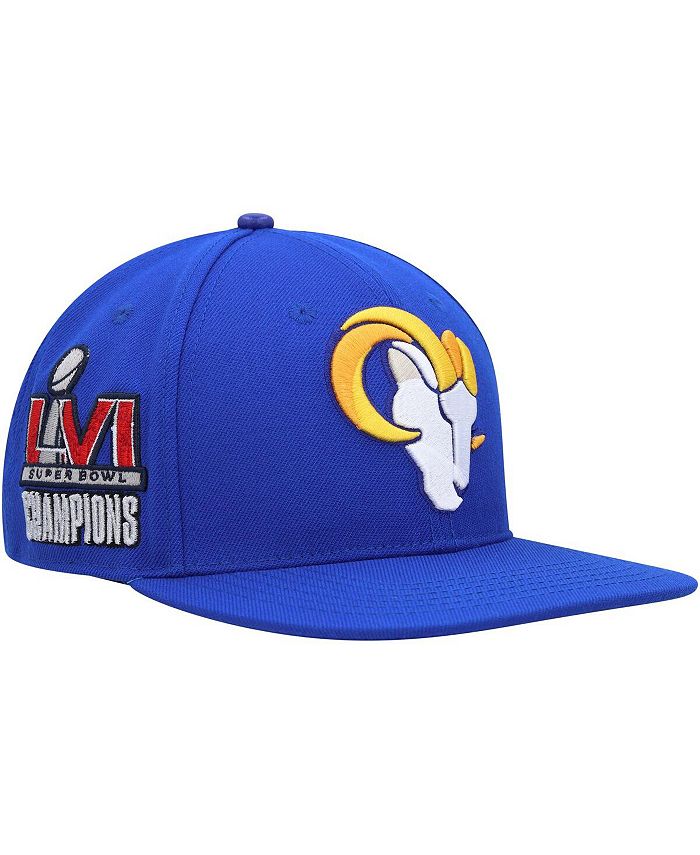 Pro Standard Men's Royal Los Angeles Rams Super Bowl LVI Champs Snapback Hat  - Macy's