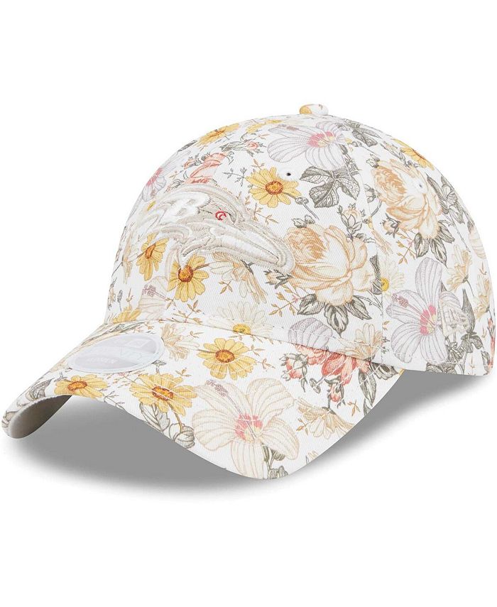 San Francisco 49ers New Era Women's Bloom 9TWENTY Adjustable Hat - Cream