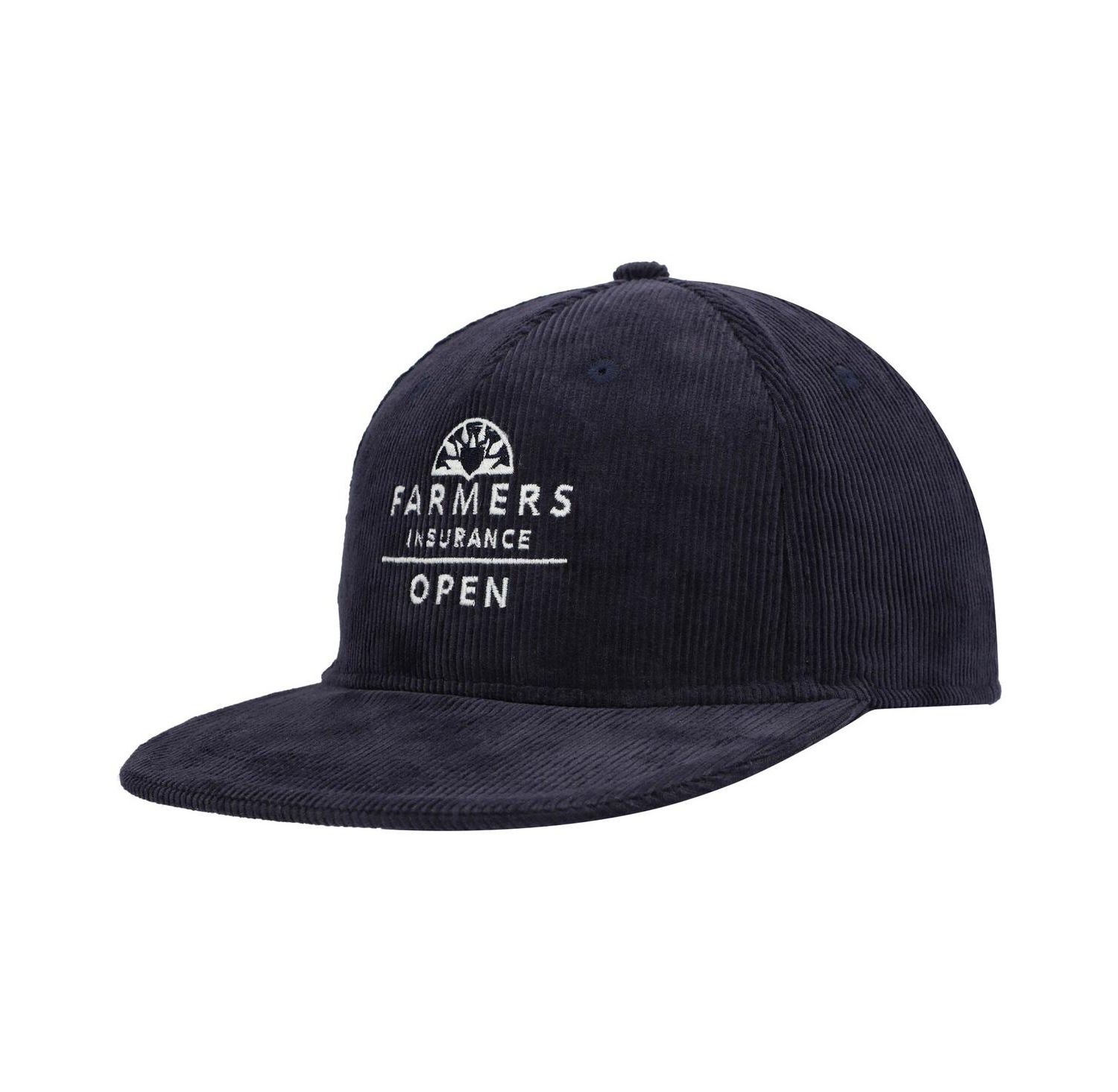 Men's Navy Farmers Insurance Open Moby Snapback Hat