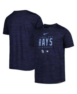 Lids Tampa Bay Rays Nike Authentic Collection Velocity Performance Practice  T-Shirt