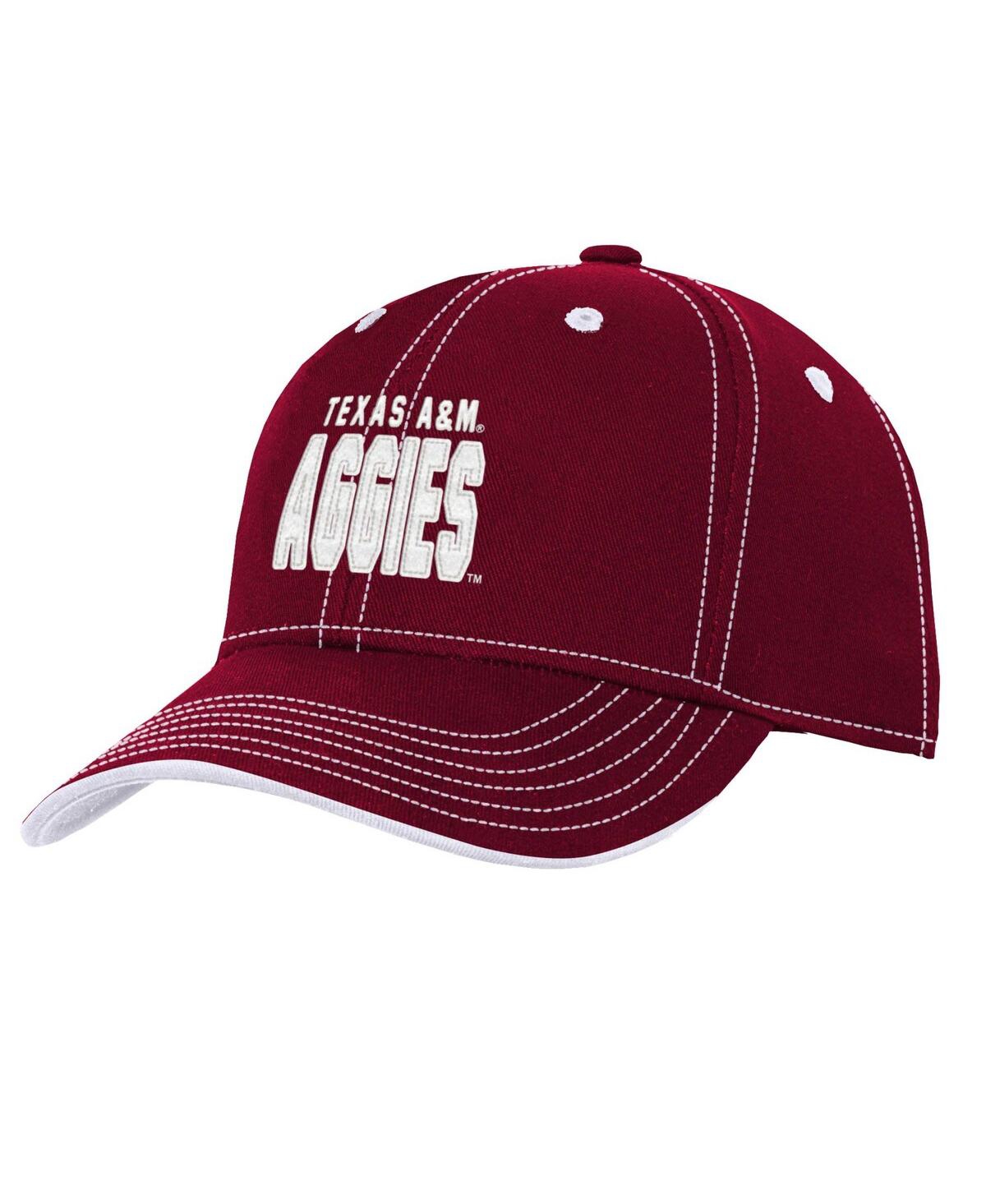 Shop Outerstuff Big Boys And Girls Maroon Texas A&m Aggies Old School Slouch Adjustable Hat