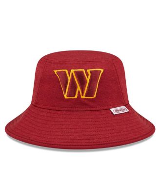 New Era Men's Heather Burgundy Washington Commanders Bucket