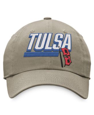 Men's Khaki Tulsa Golden Hurricane Slice Adjustable Hat