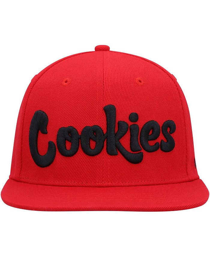 Cookies Men's Red Original Mint Snapback Hat Macy's