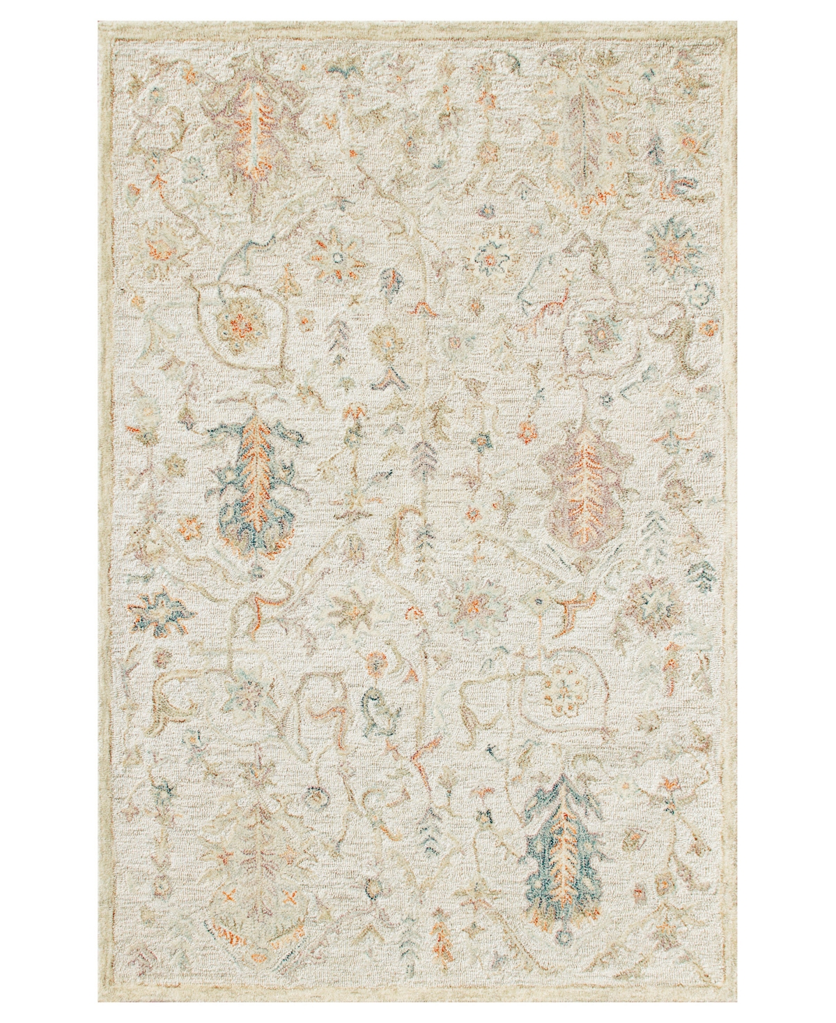 Lr Home Varana Varna81921 5' X 7'9" Area Rug In Cream