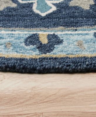 Valentin VLNTA-569 7' x 7' Round Area Rug