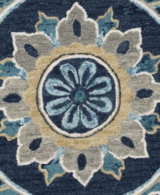 Valentin VLNTA-569 5' x 5' Round Area Rug