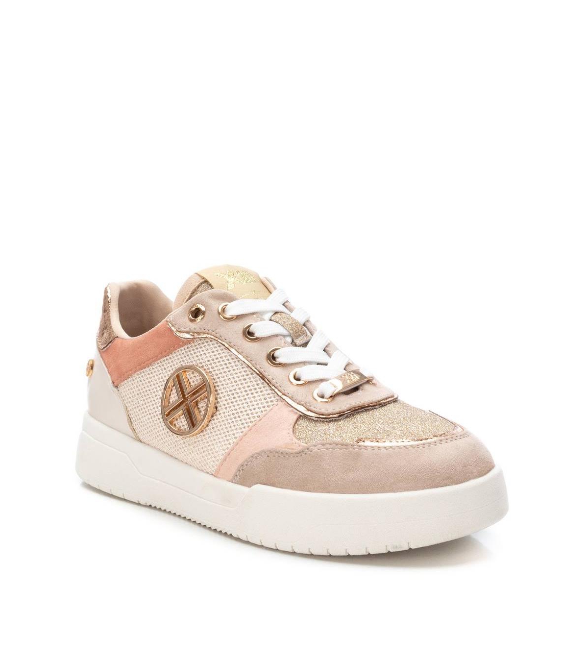 Xti Women's Casual Sneakers- Beige