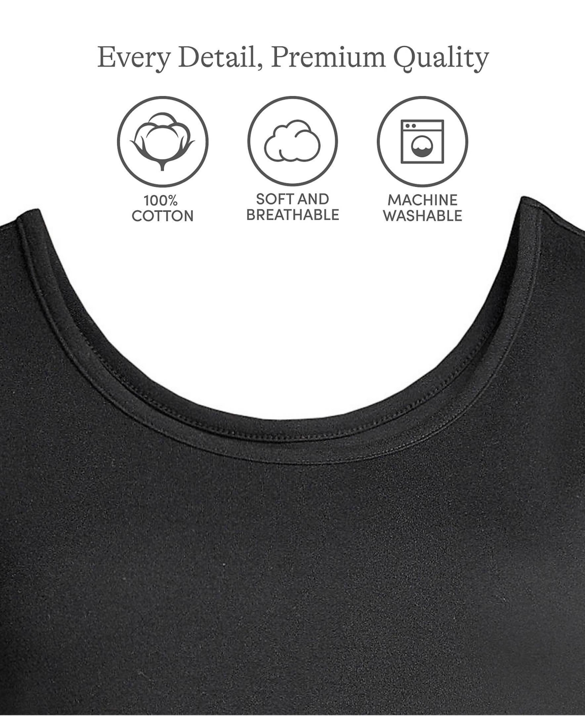 Lands' End Women's Cotton Tank Top