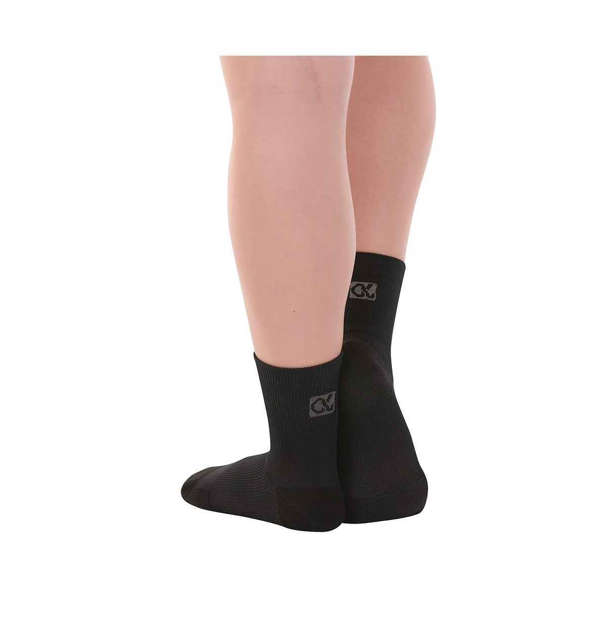 Apolla Performance Women's The Performance: Crew Profile Padded Compression Arch & Ankle Support Socks