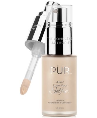 PUR 4-In-1 Love Your Selfie Longwear Foundation & Concealer - MG2 Bisque - medium w/ golden undertones