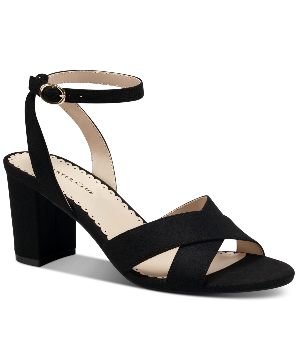 Charter Club Kyraa Ankle Strap Dress Sandals Created for Macy s Women s Shoes Smart Closet