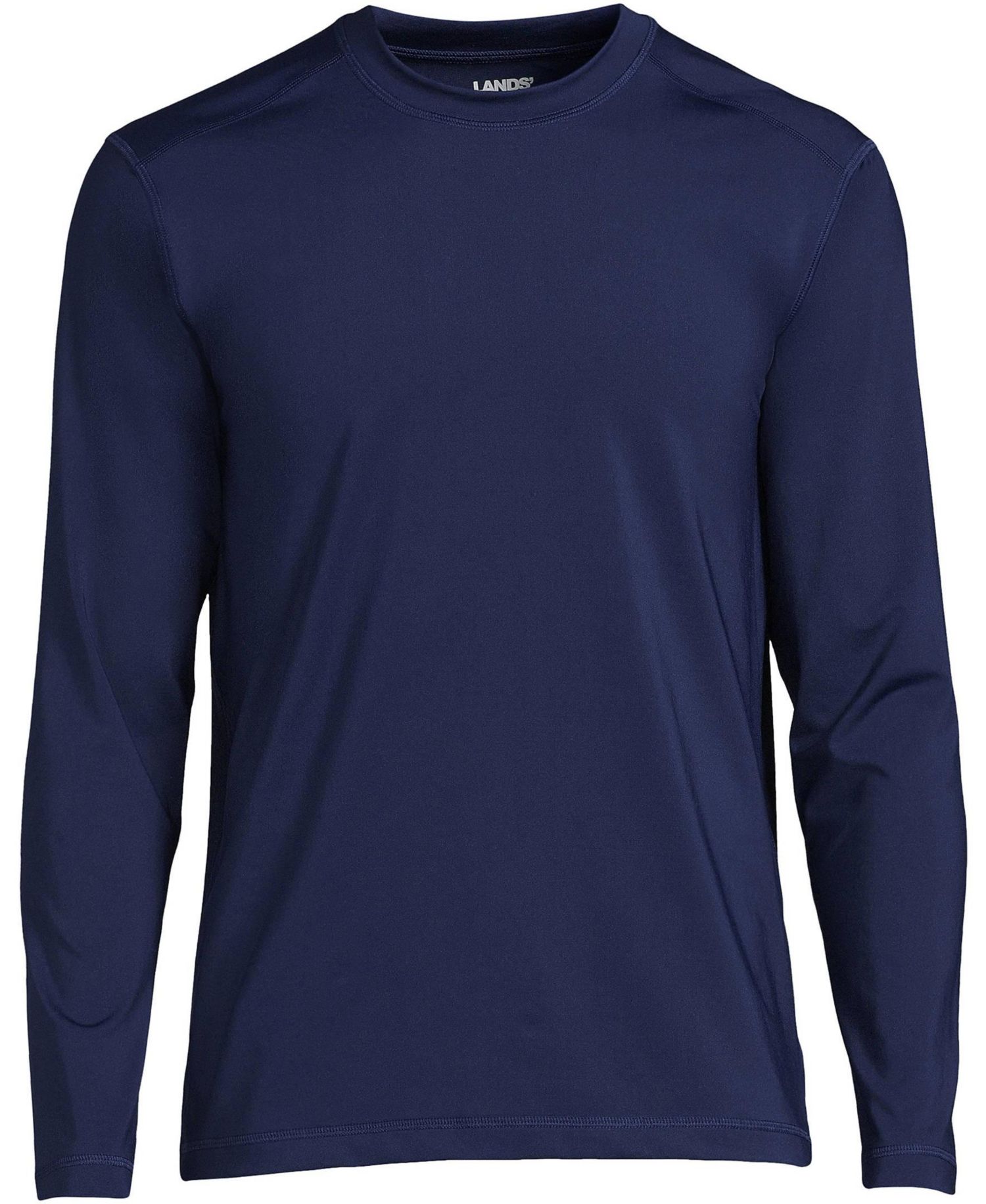 Big & Tall SunShade UPF 50 Long Sleeve Swim Tee Rash Guard